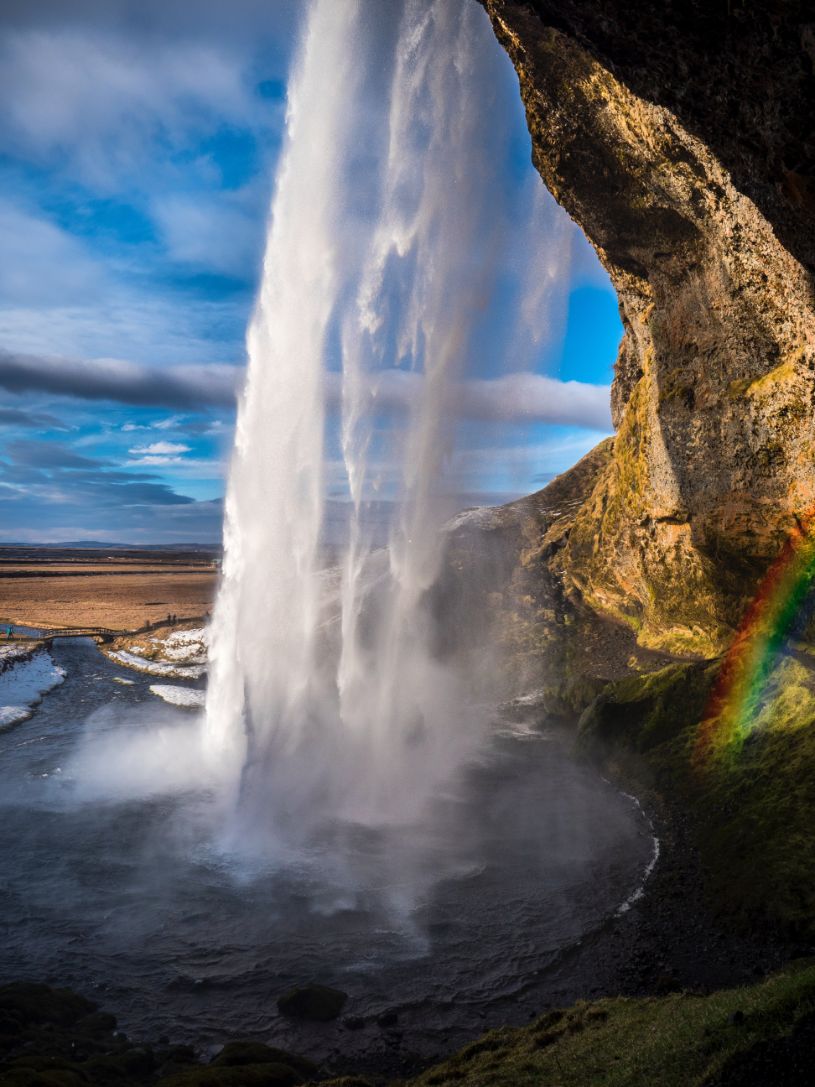 9 seljalandsfoss waterfalls you can walk behind iceland map winter skogafoss