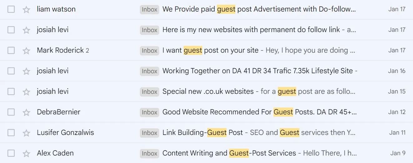 guest posting for seo