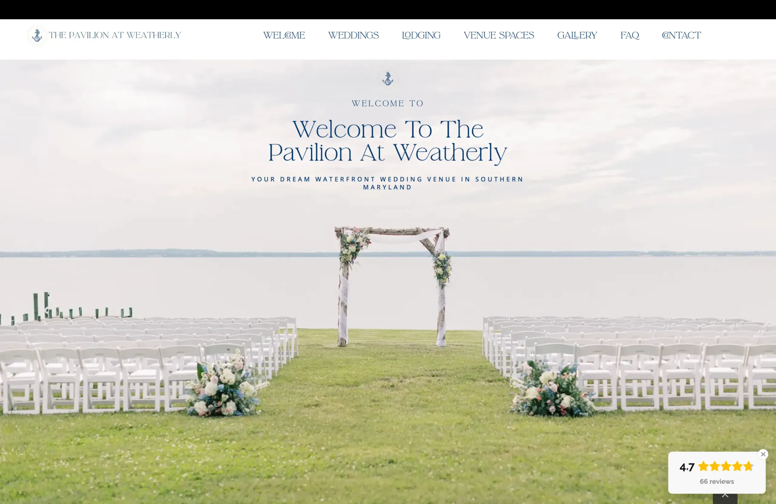 Wedding Venue Web Design Examples