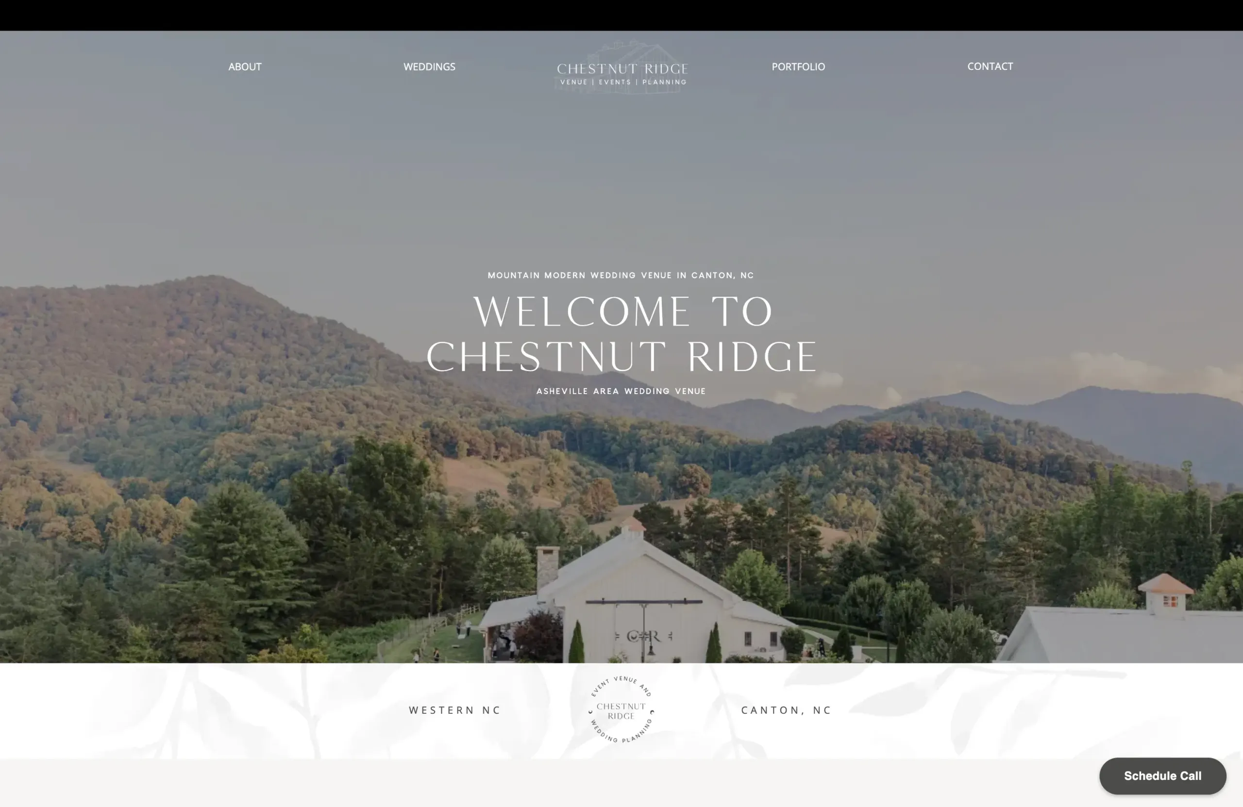 Wedding Venue Web Design Examples