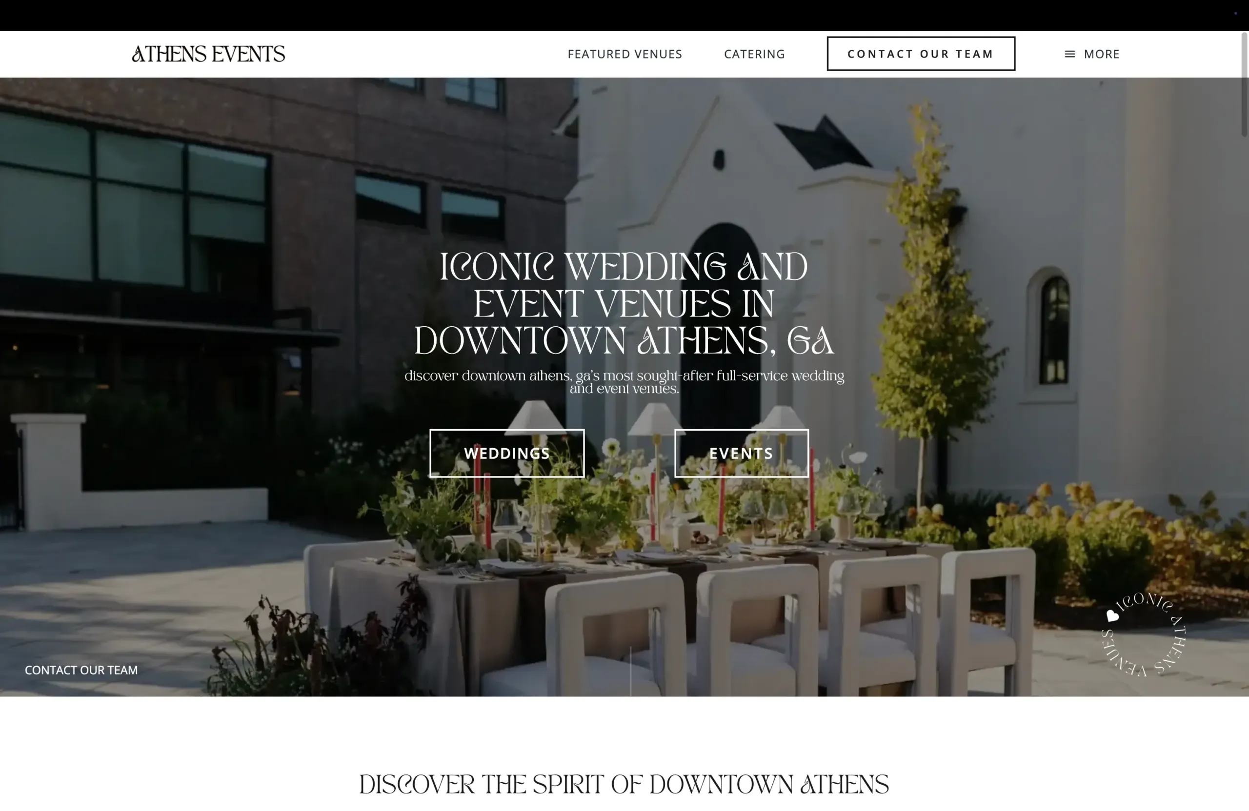 Wedding Venue Web Design Examples